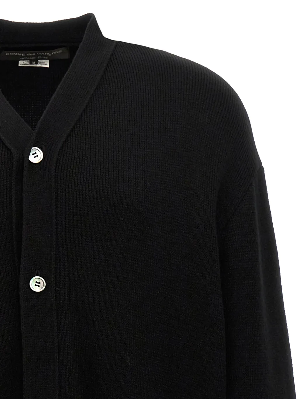 Button-Detail Cardigan