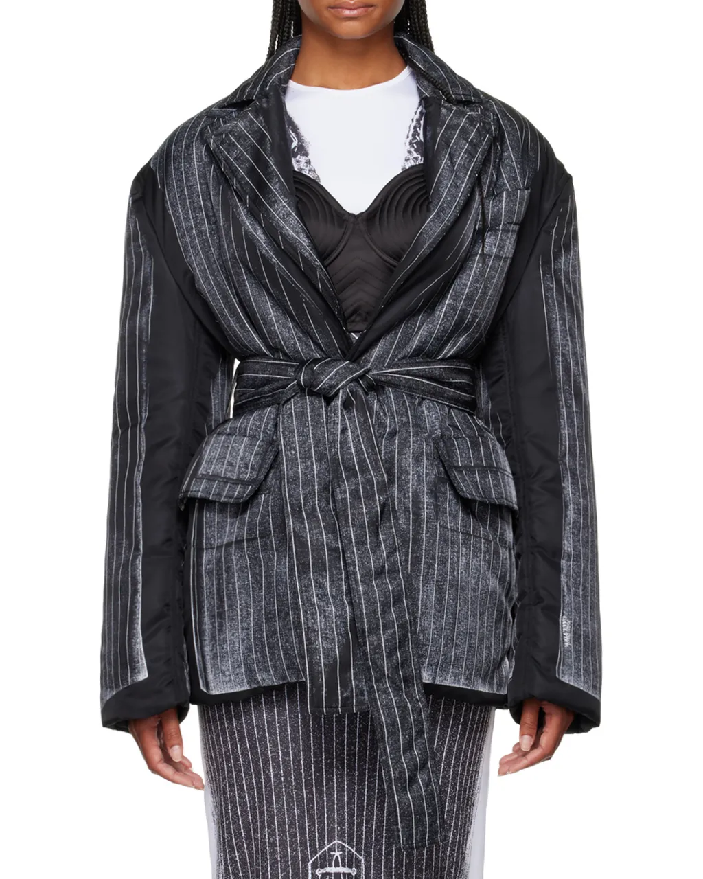 Trompe-L'oeil Padded Jacket