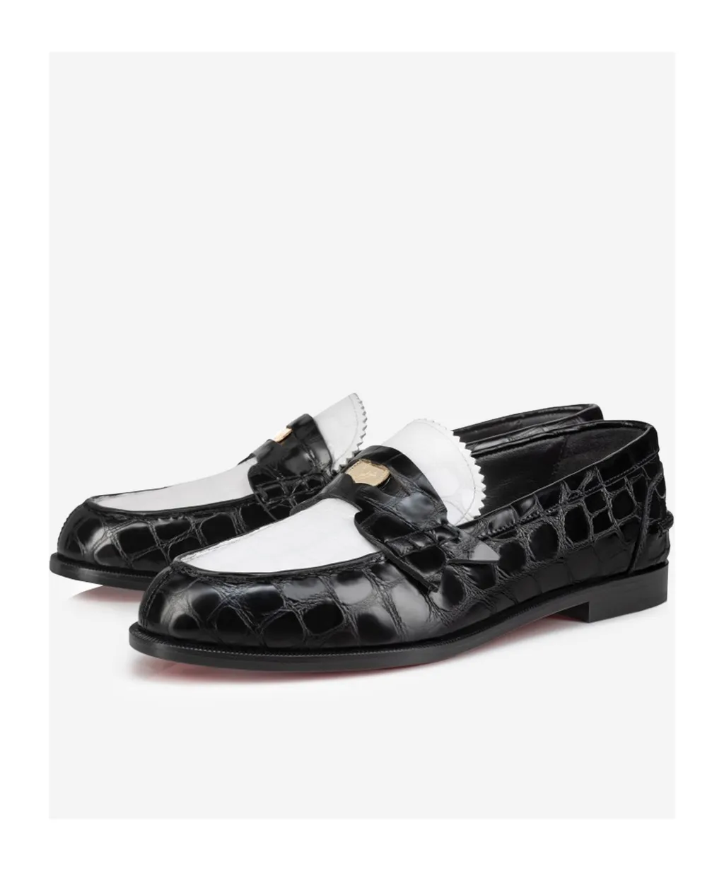 Round Head Loafer Shoes