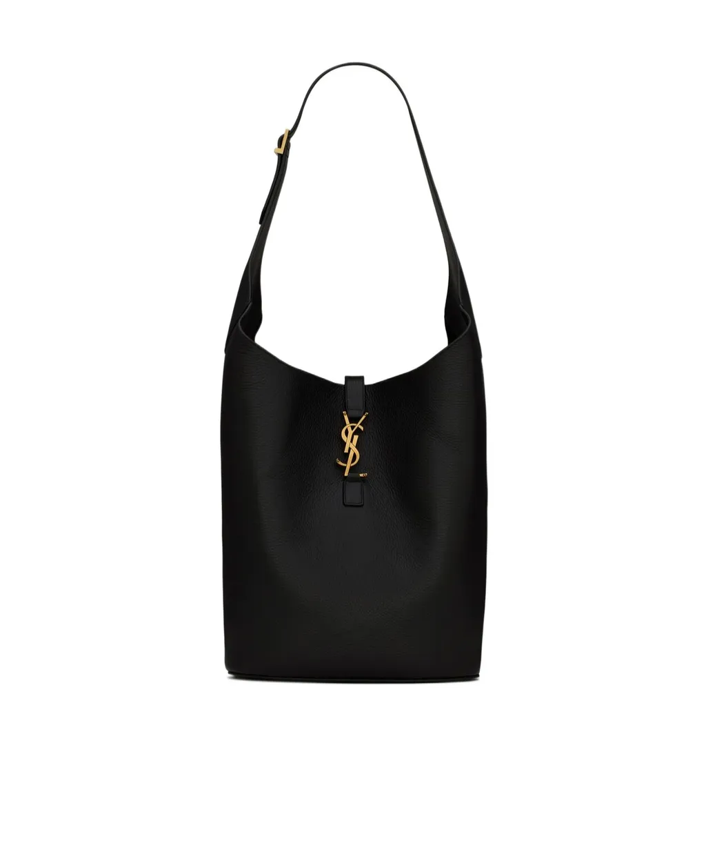 Saint Laurent Le 5 à 7 Logo Plaque Shoulder Bag