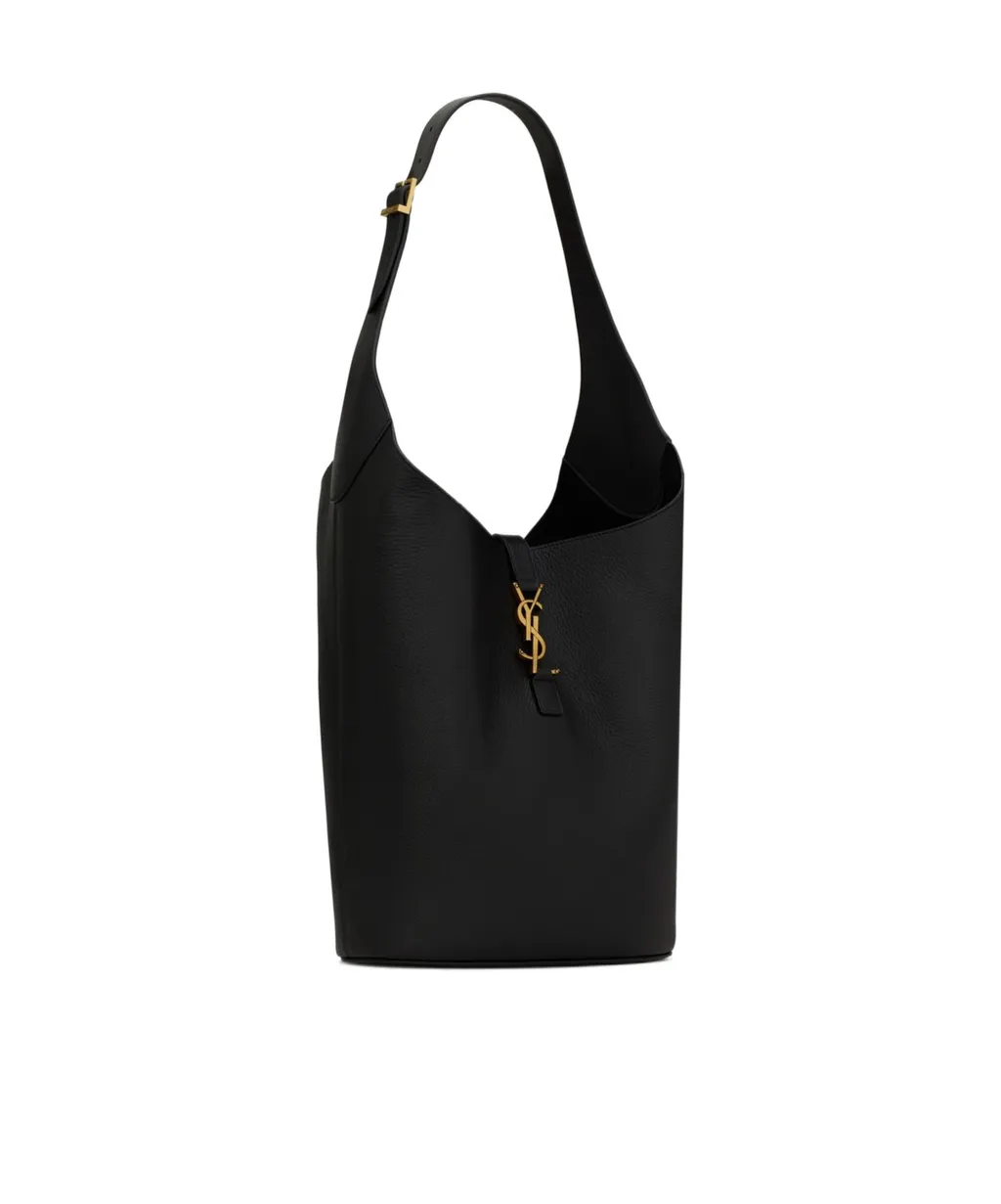 Saint Laurent Le 5 à 7 Logo Plaque Shoulder Bag