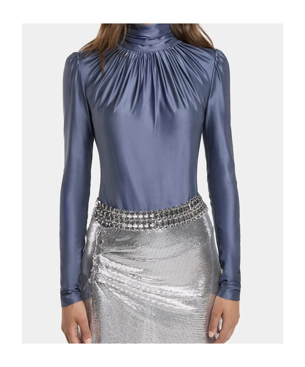 High-Neck Top