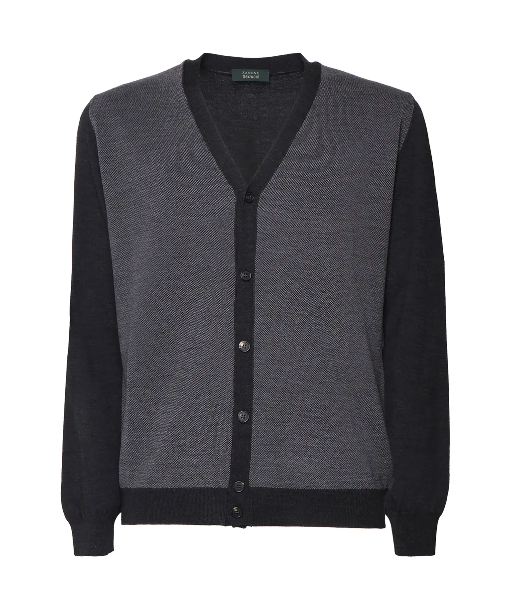 Zanone V-Neck Cardigan Sweater