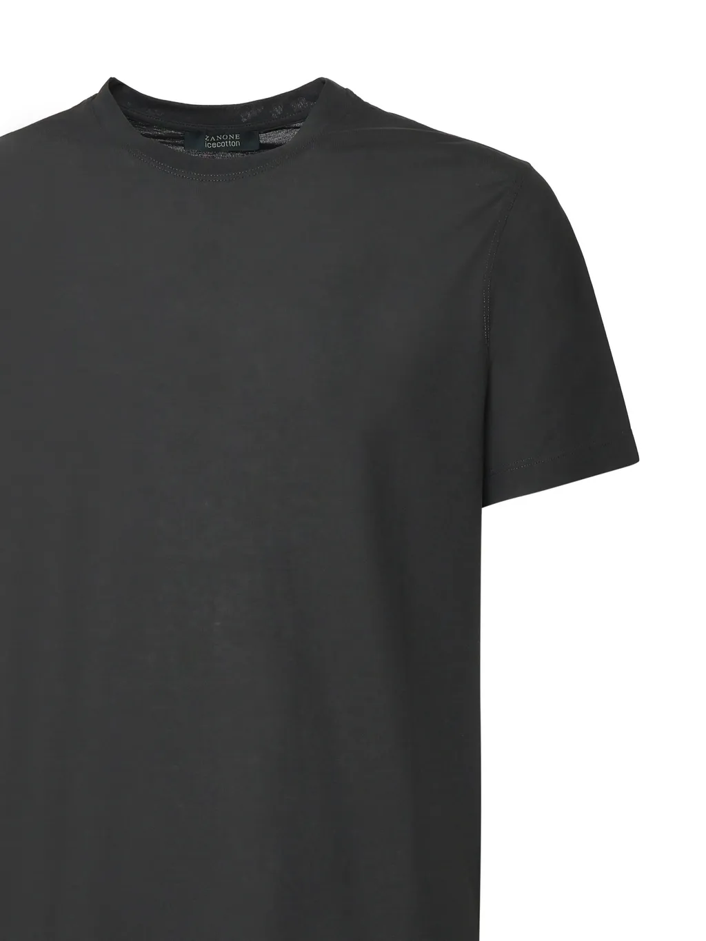 Zanone Crewneck Short-Sleeved T-Shirt