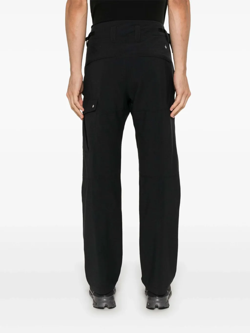 Stone Island Mid-Rise Tapered Leg Trousers