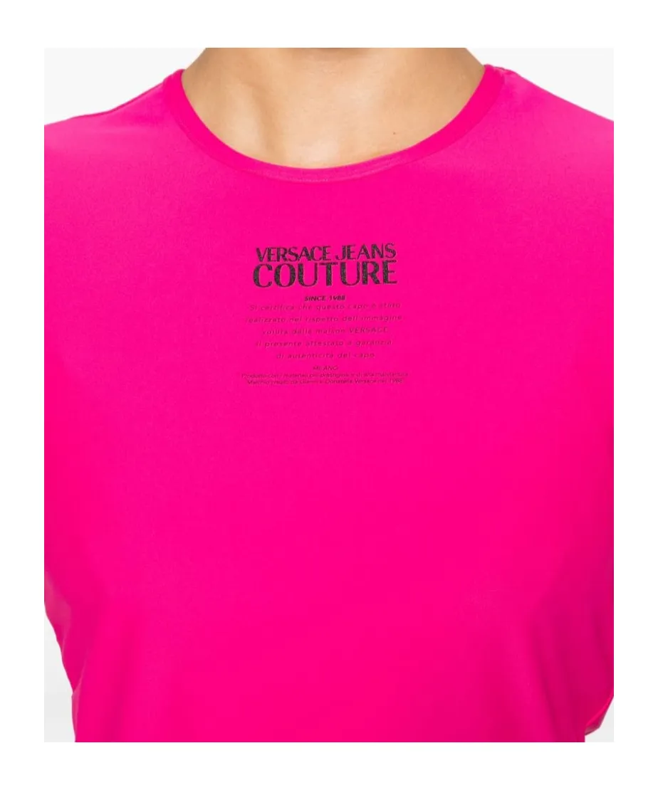 Logo-Print Cropped T-Shirt