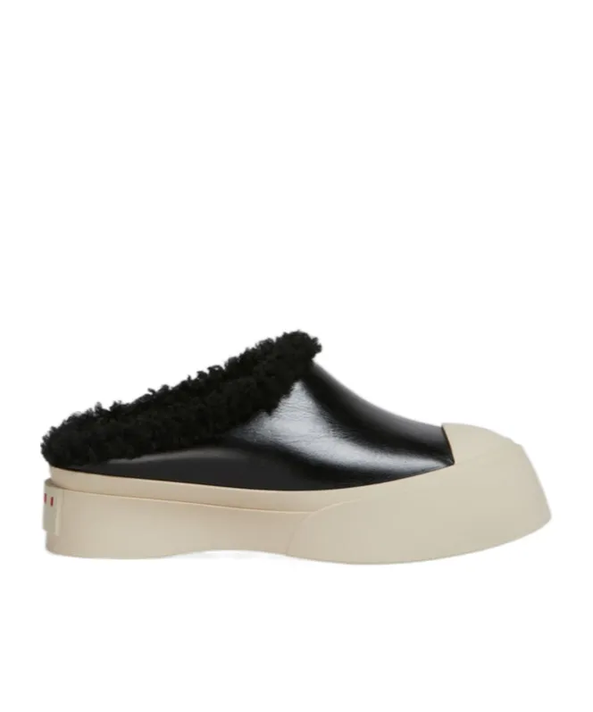 Marni Shearling Pablo Sabots