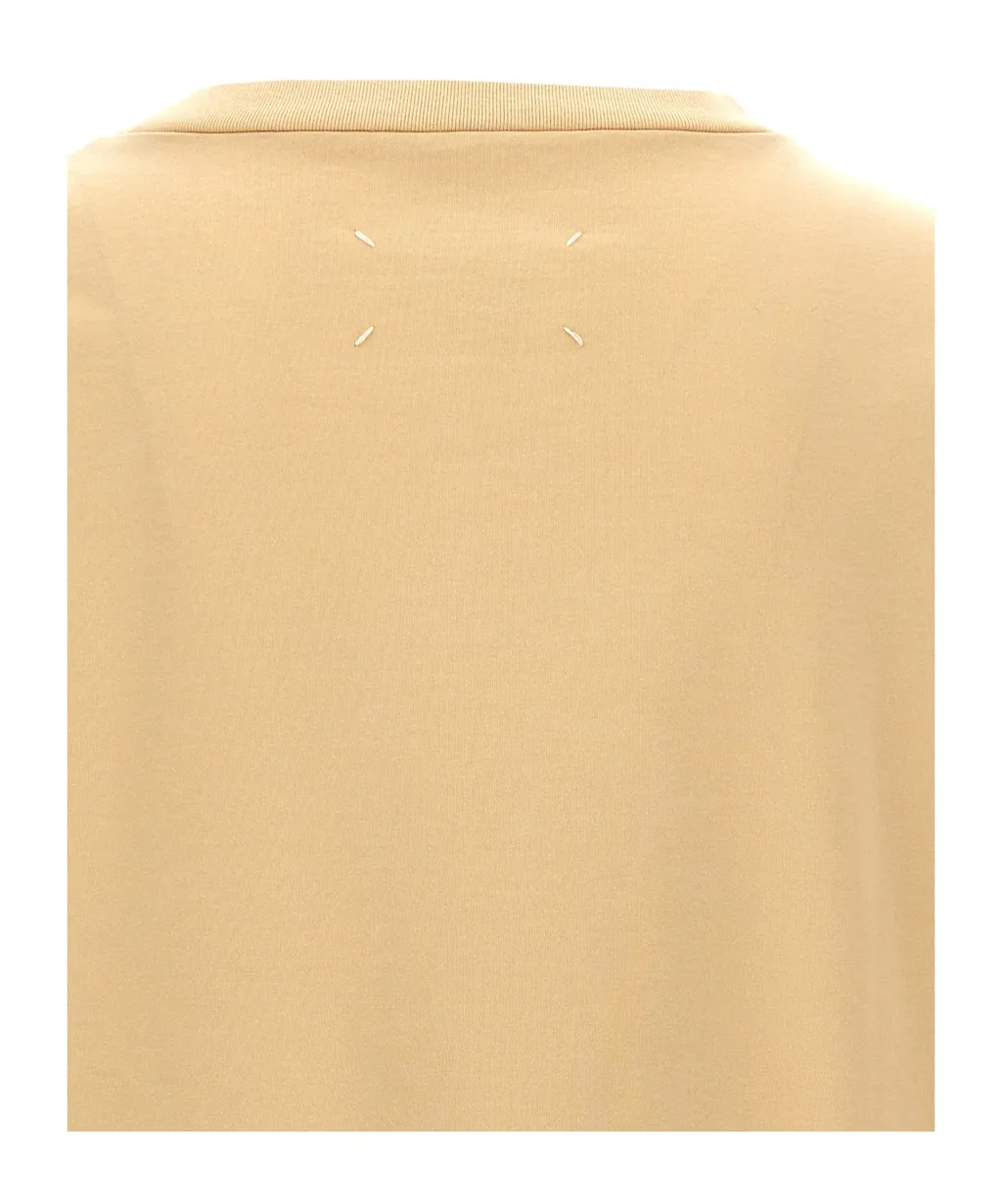 Maison Margiela Logo Embroidered Crewneck T-Shirt