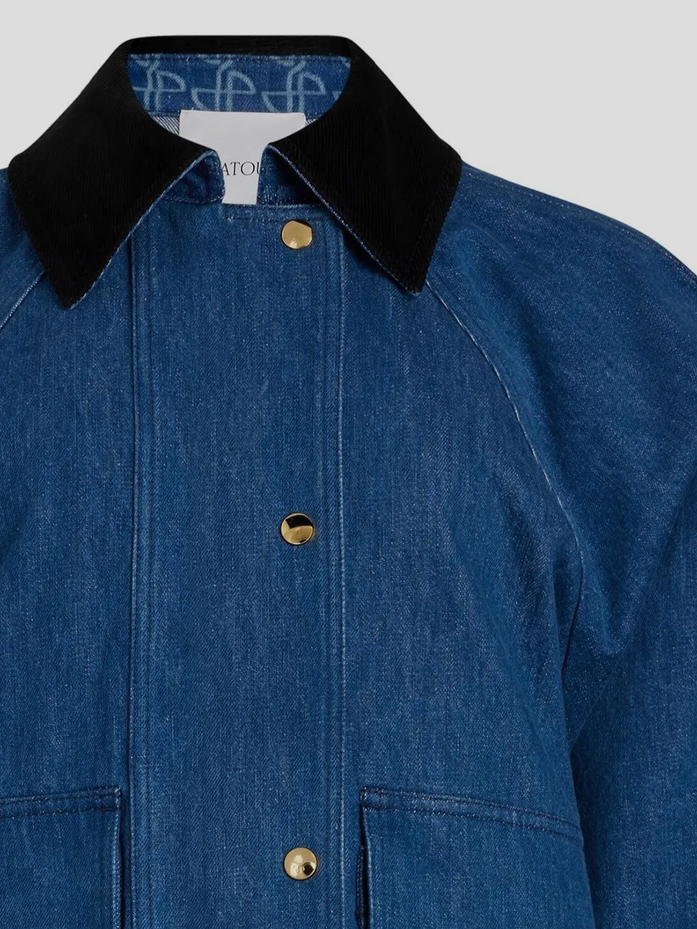 Patou Long Sleeved Denim Workwear Jacket