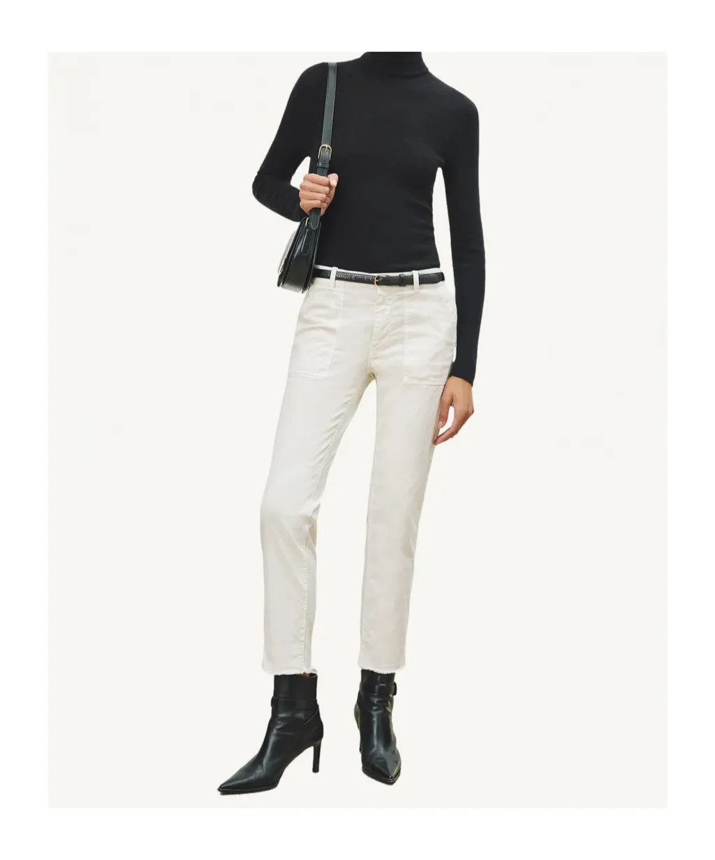 Cropped Skinny Trousers