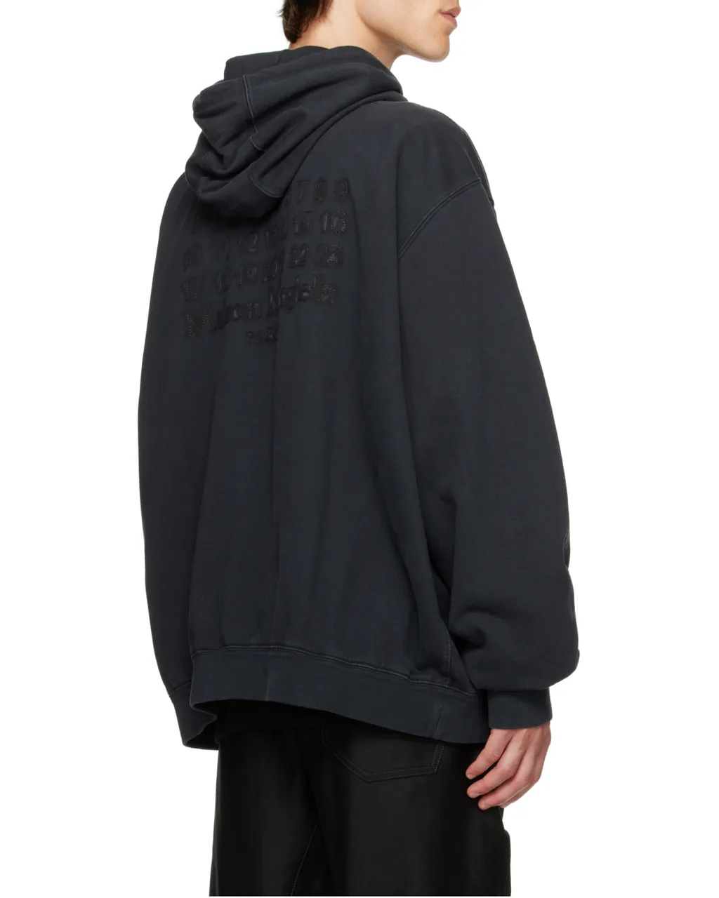 Maison Margiela Embroidered Logo Hoodie