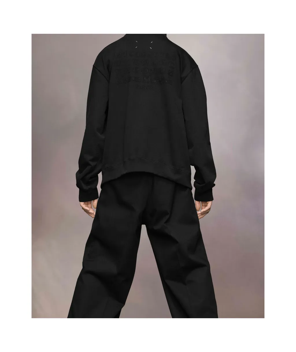 Maison Margiela Embroidered Logo Hoodie