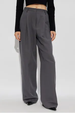 Wide-Leg Casual Pants