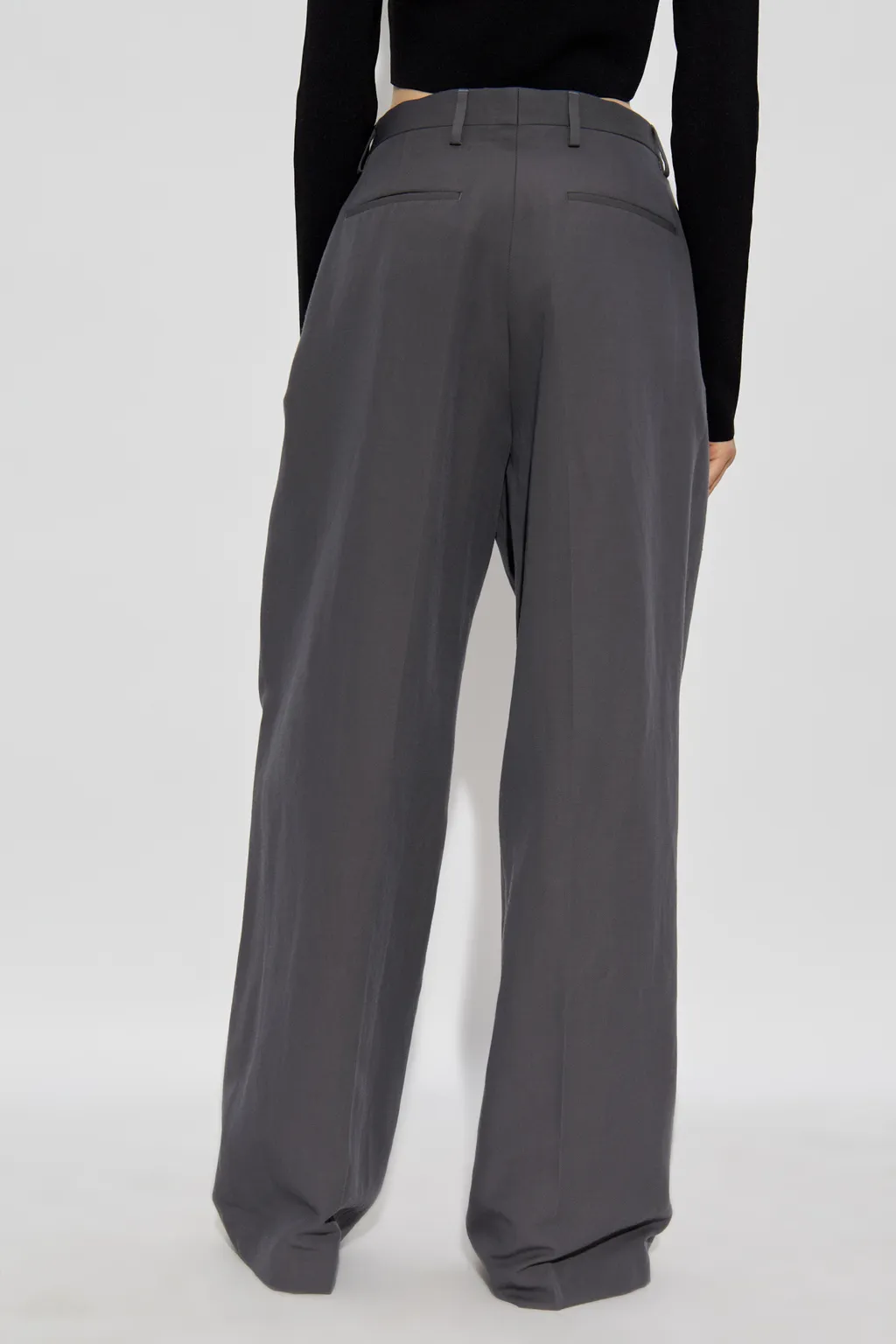 Wide-Leg Casual Pants