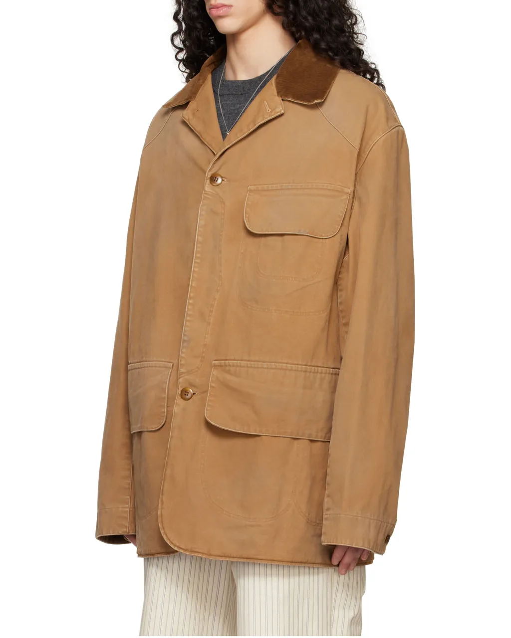 Maison Margiela Long Sleeved Straight Hem Jacket