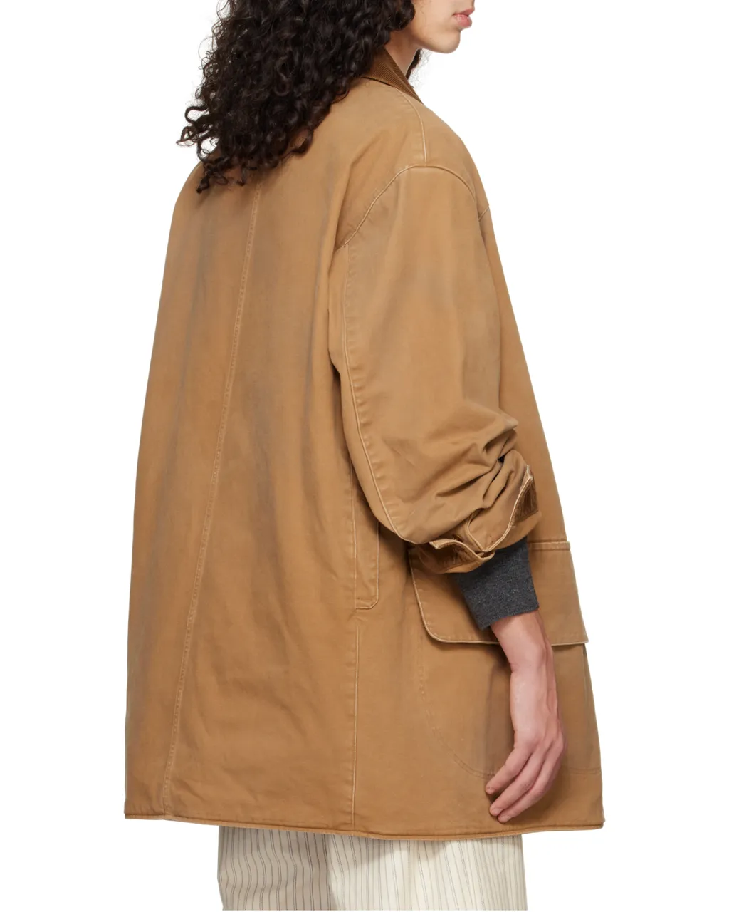 Maison Margiela Long Sleeved Straight Hem Jacket