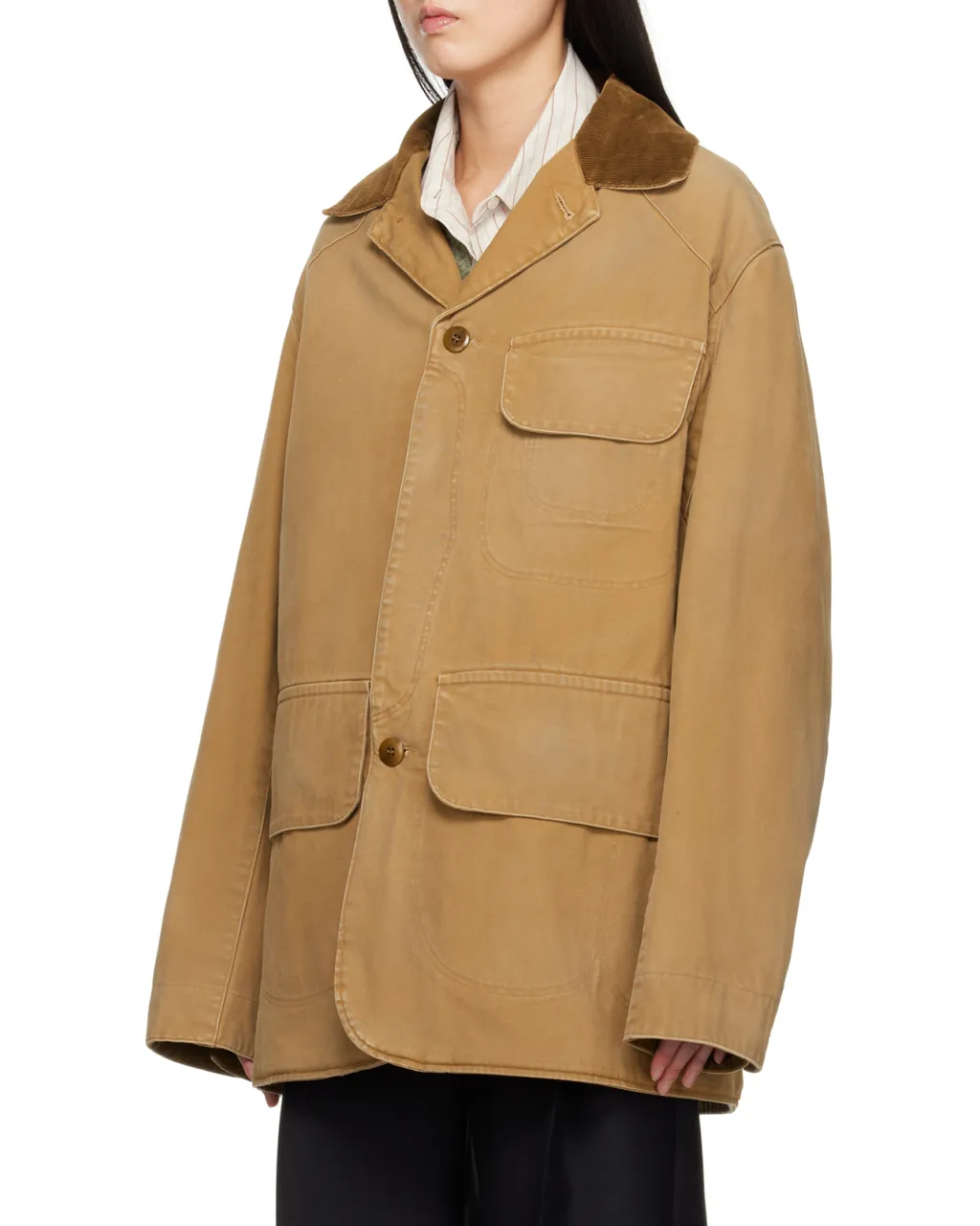 Maison Margiela Long Sleeved Straight Hem Jacket