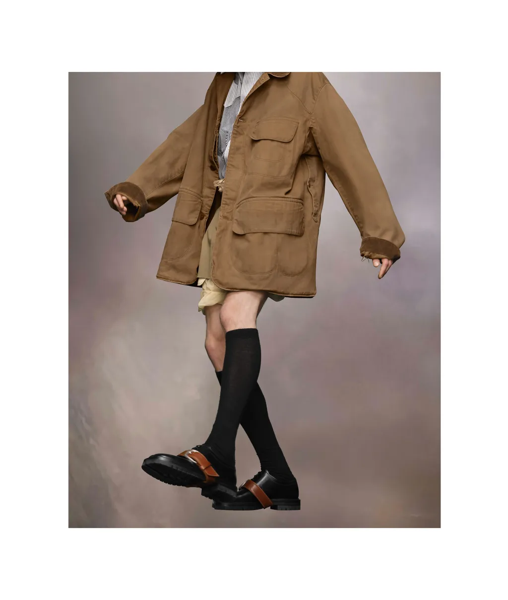 Maison Margiela Long Sleeved Straight Hem Jacket