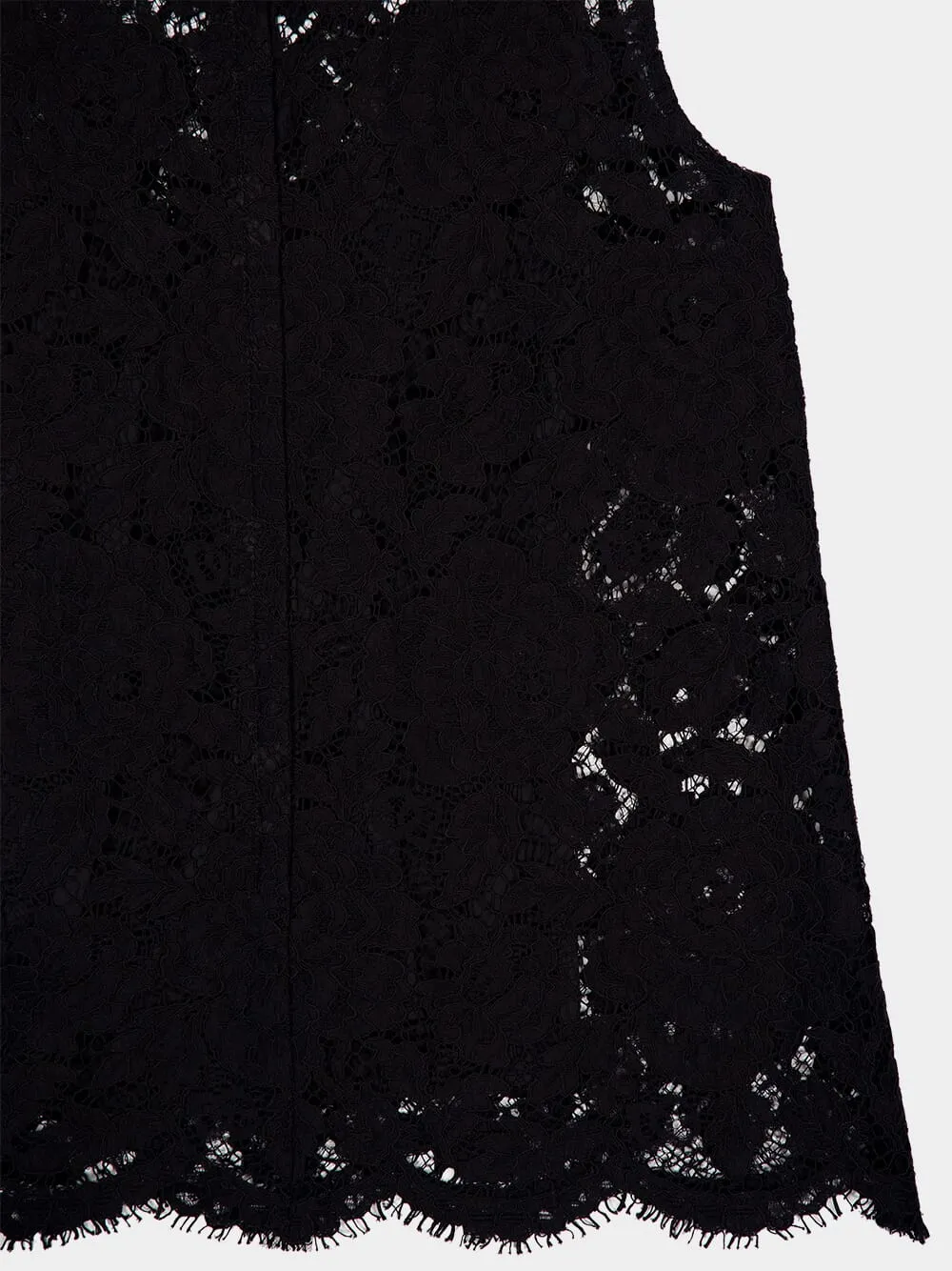 Floral Cordonetto Lace Top