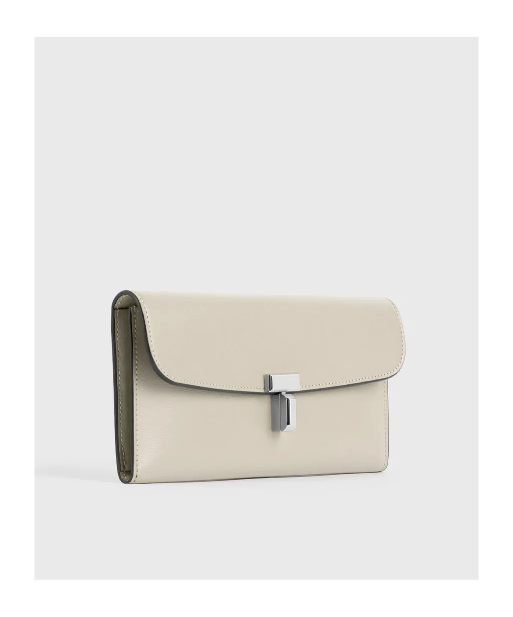 T-Lock Leather Wallet