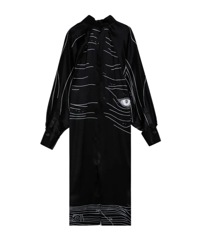 Long-Sleeved Dress