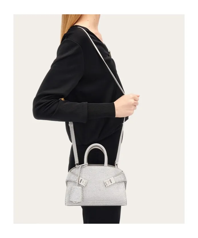 Ferragamo Embellished Top Handle Bag