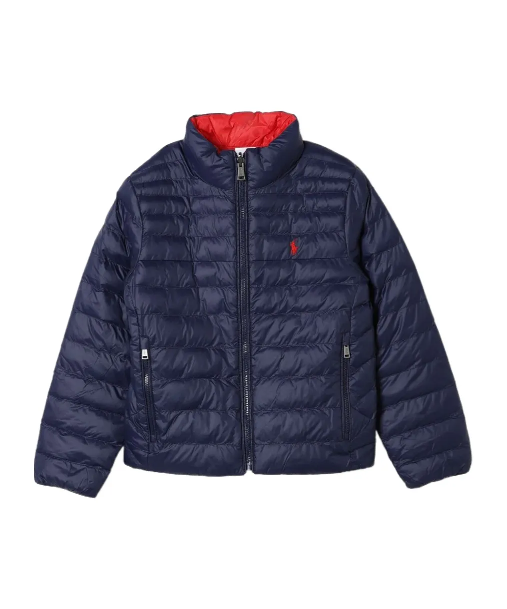 Polo Ralph Lauren Kids Polo Pony Embroidered Reversible Jacket