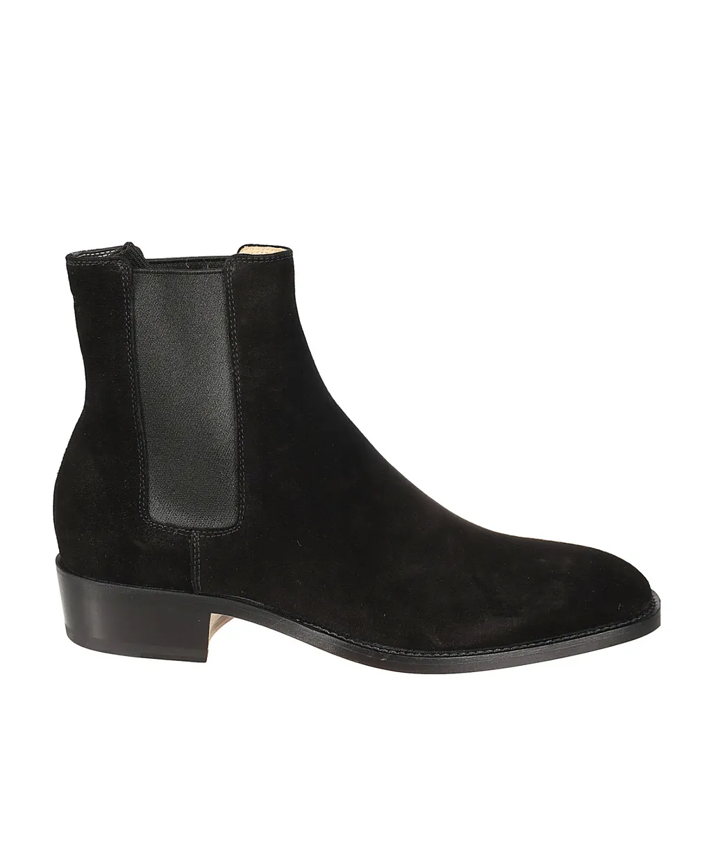 Round-Head Short Boots