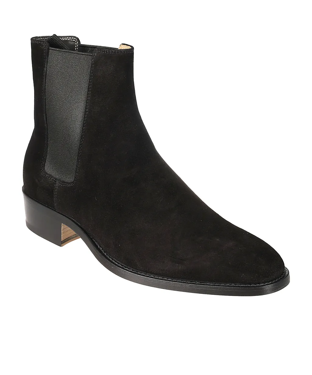 Round-Head Short Boots