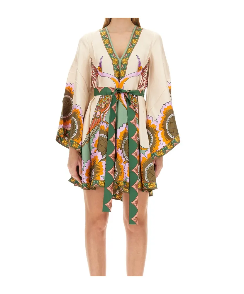 La Doublej Magnificent Mini Printed Dress