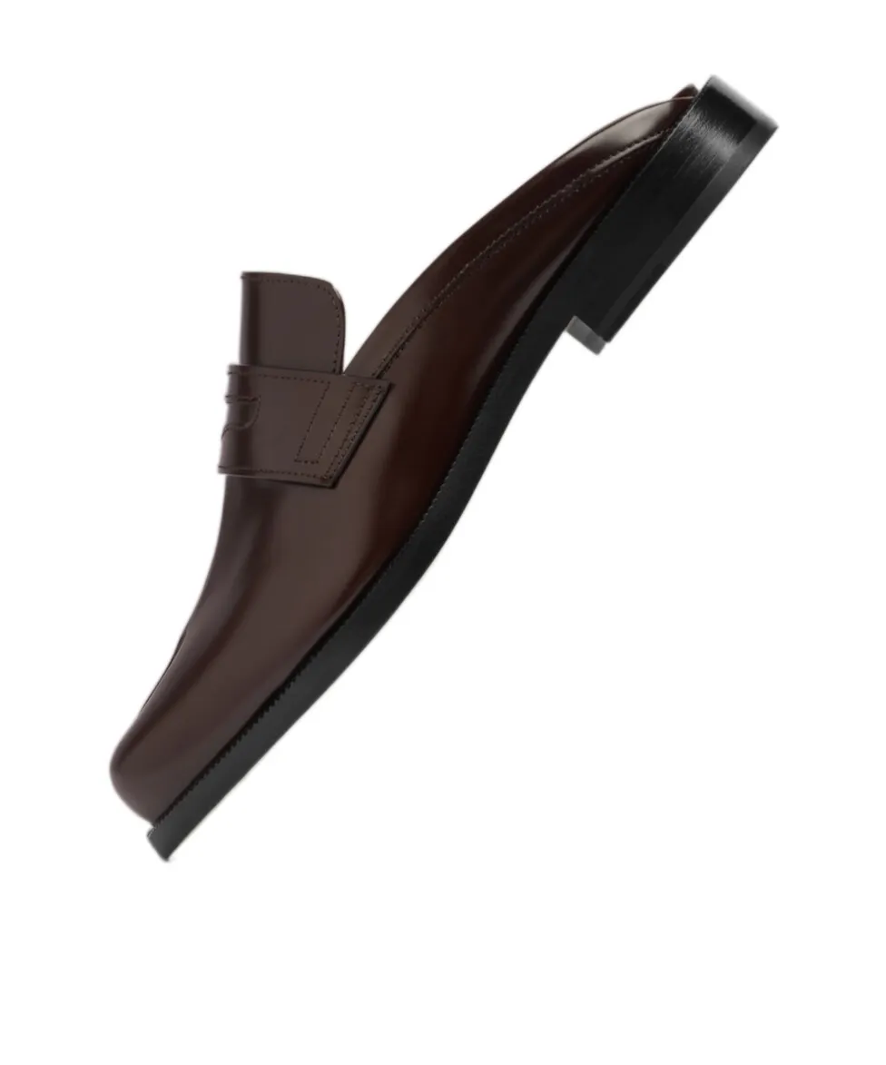Tabi City Leather Mules