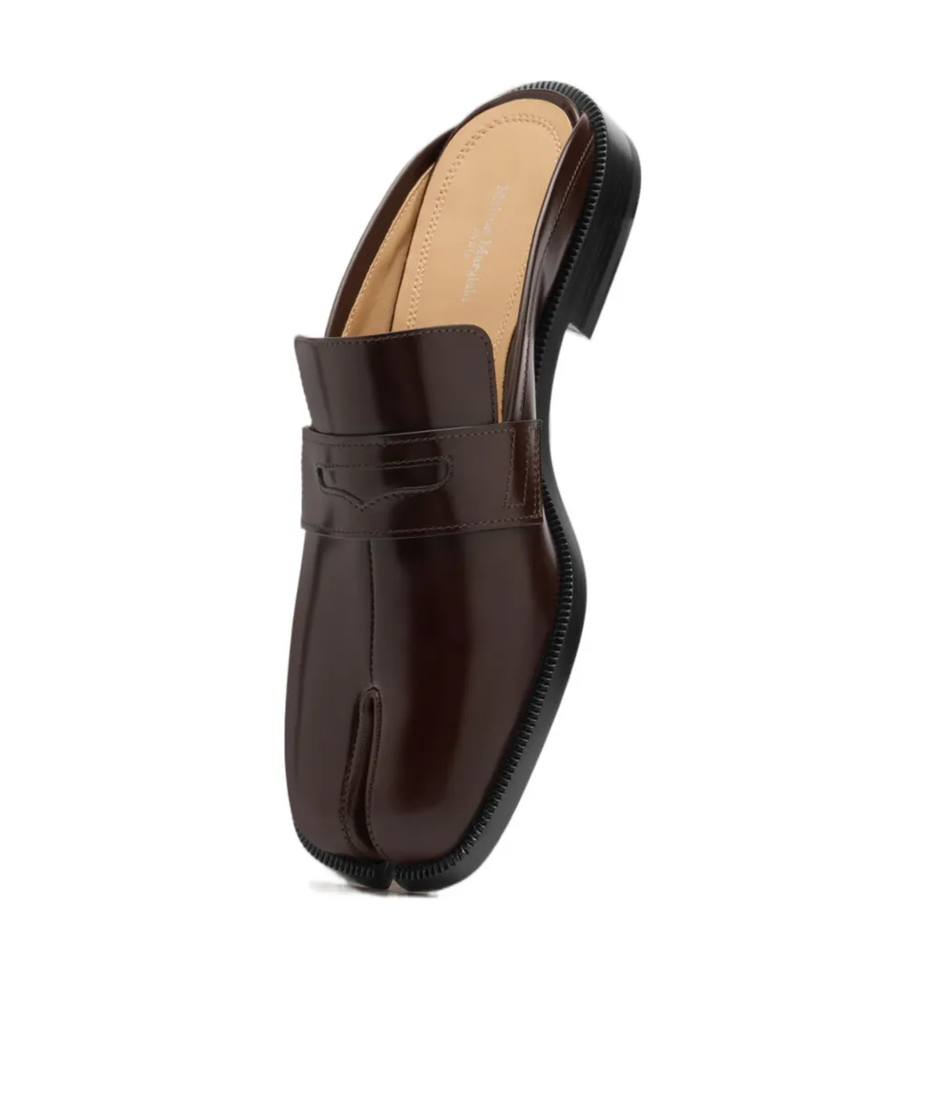 Tabi City Leather Mules