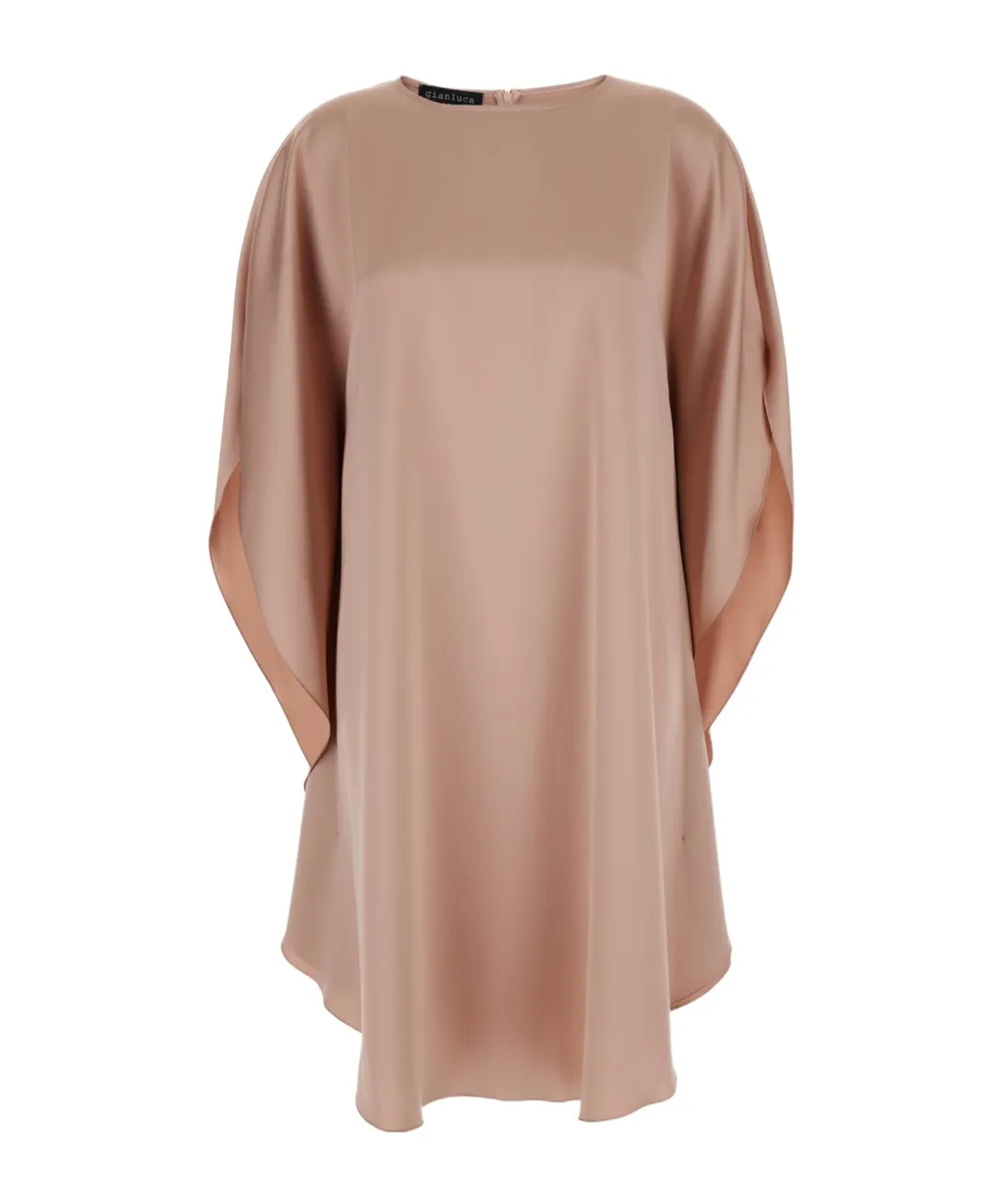 Boat Neck Mini Dress