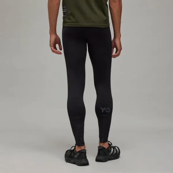 Y-3 Logo Printed Running Leggings