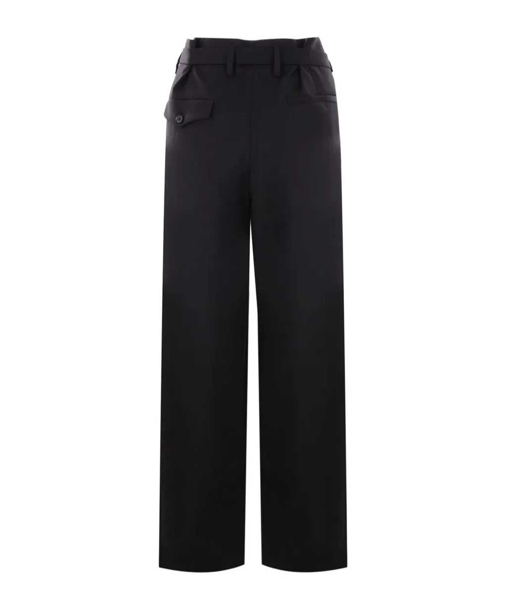 Ann Demeulemeester Linna High-Comfort Trousers
