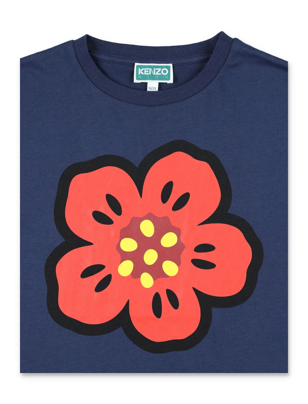 Kenzo Kids Boke Flower-Printed Crewneck T-Shirt