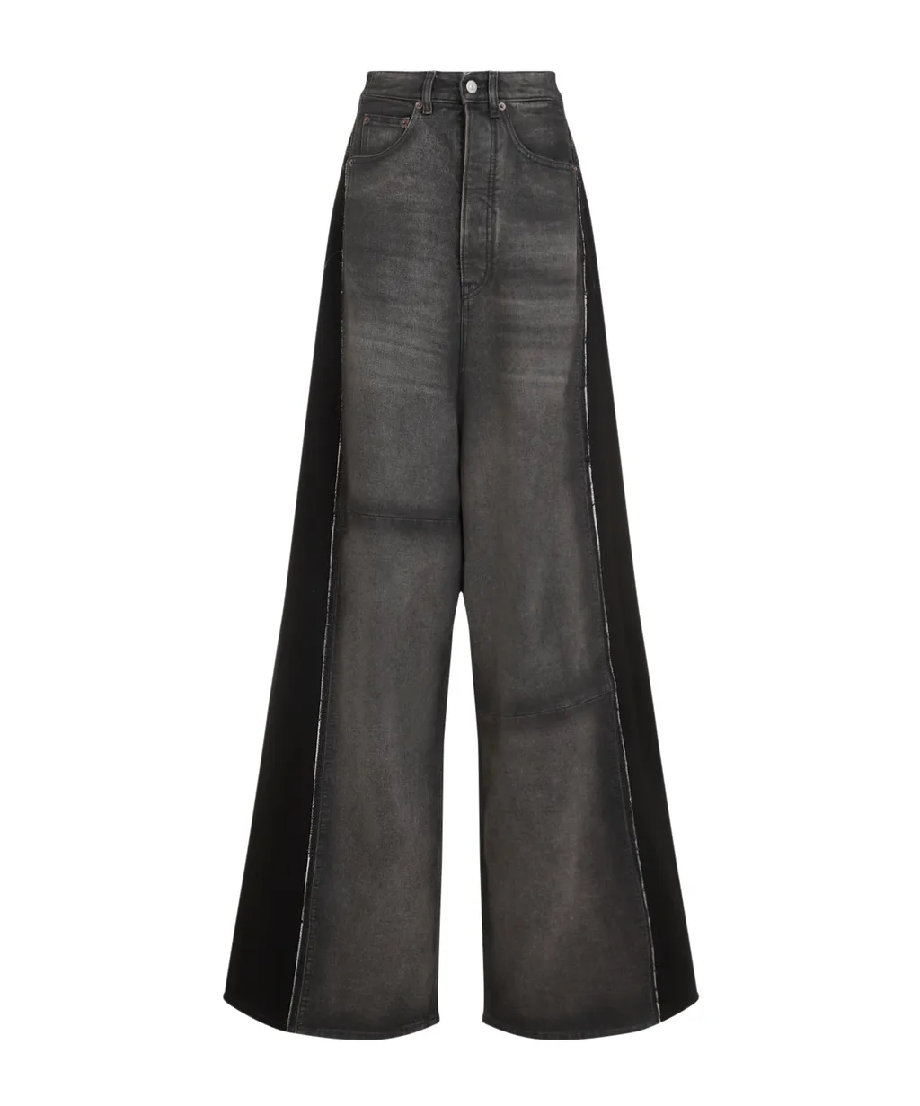Mm6 Maison Margiela Wide-Leg Jeans