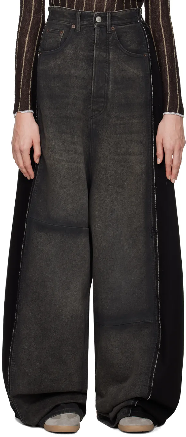 Mm6 Maison Margiela Wide-Leg Jeans