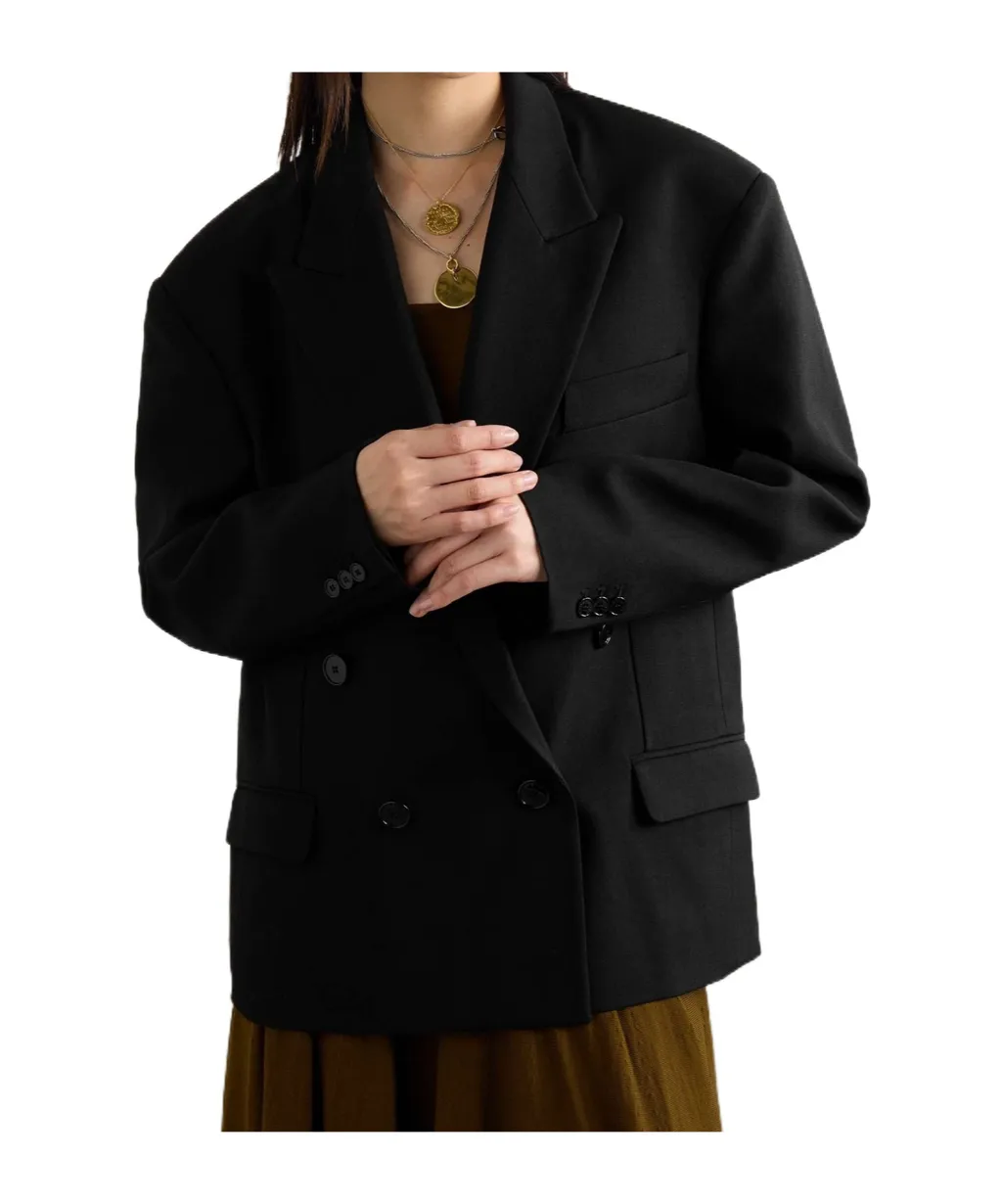 Isabel Marant Klero Gabardine Buttoned Blazer