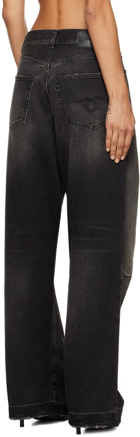 R13 Wayne Articulated Knee Jeans