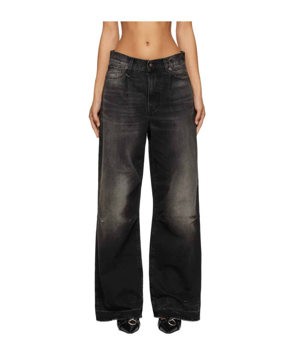 R13 Wayne Articulated Knee Jeans