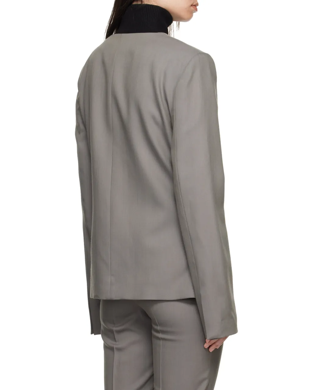 Round-Neck Suit Jacket