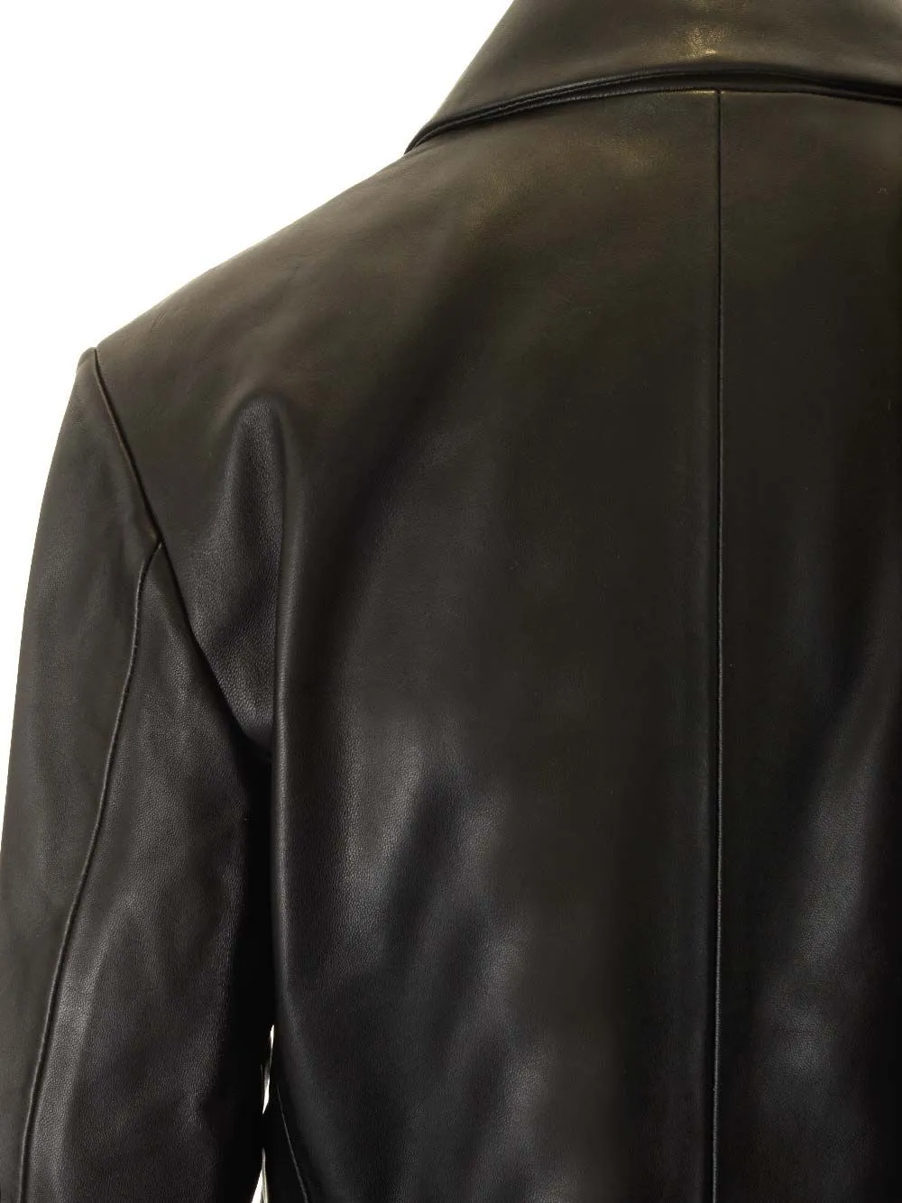 Loulou Studio Benetra Double Breasted Leather Jacket
