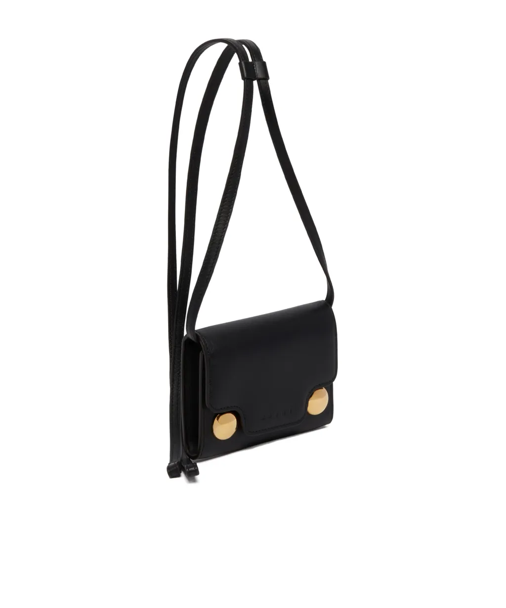 Marni Logo-Debossed Foldover Top Wallet