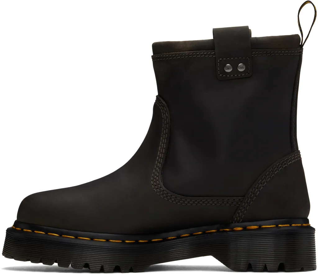 Dr. Martens Anistone Lo Leather Biker Boots