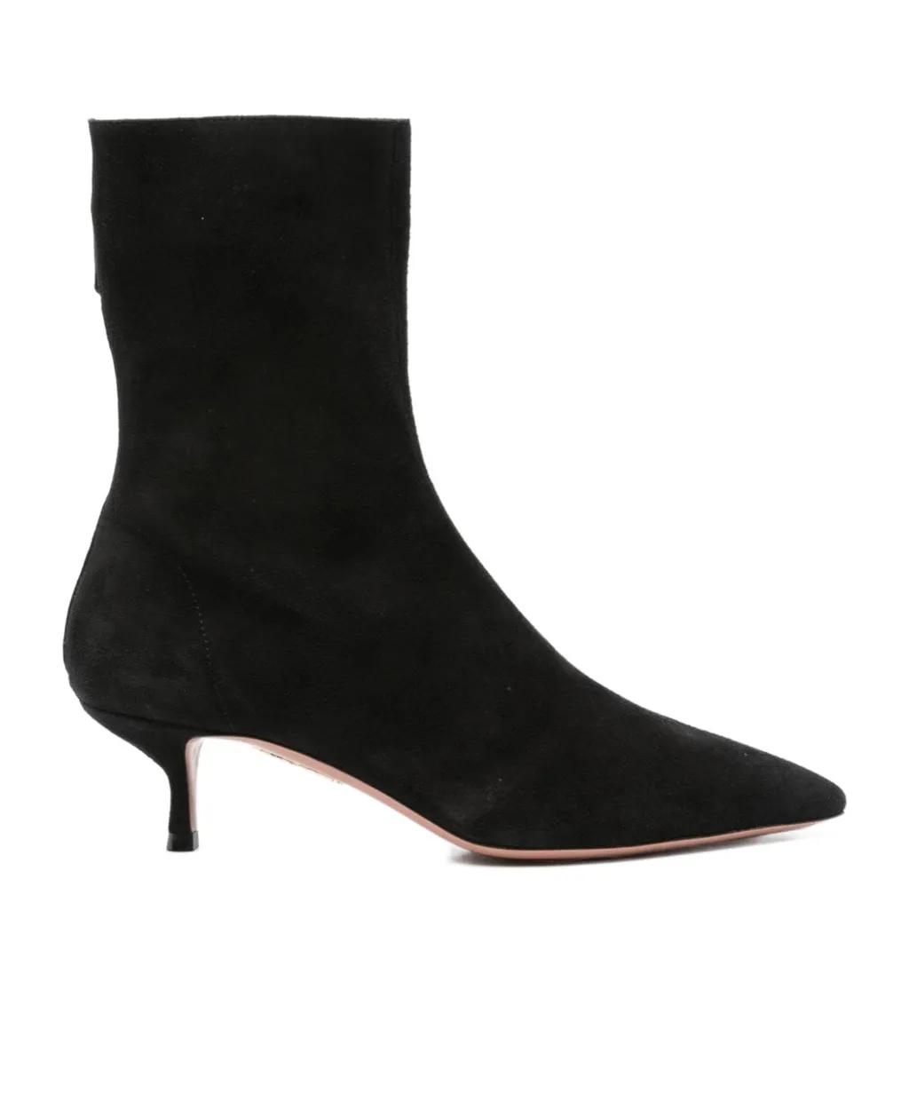 Aquazzura Montmartre Pointed Toe Ankle Boots
