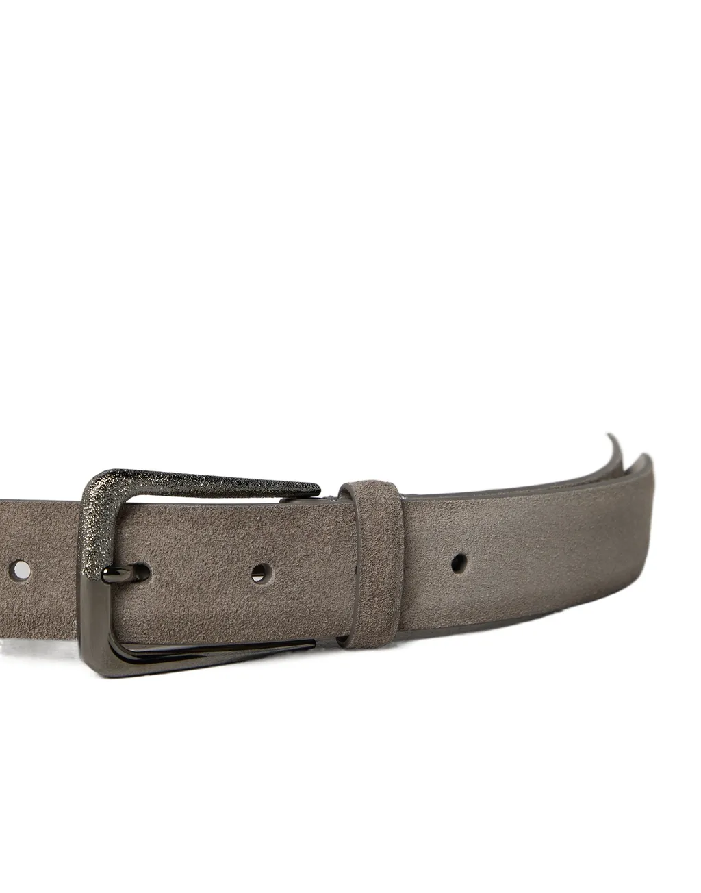 Brunello Cucinelli Logo Embossed Buckled Belt