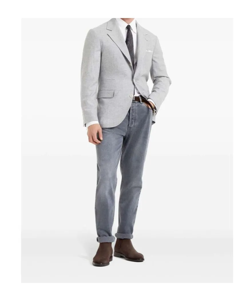 Brunello Cucinelli Iconic Fit Denim Jeans