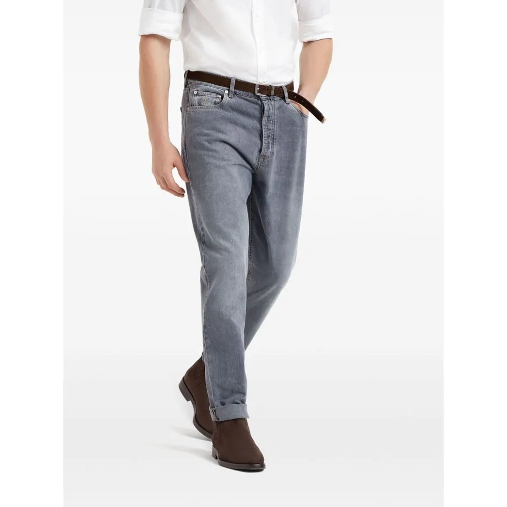 Brunello Cucinelli Iconic Fit Denim Jeans