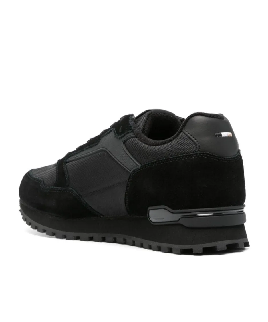 Panelled-Design Sneakers